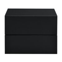 Nachttisch Amberg 40x29x30 cm Hängeregal mit 2 Schubladen