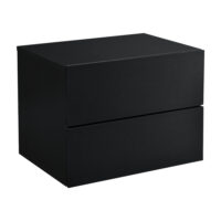 Nachttisch Amberg 40x29x30 cm Hängeregal mit 2 Schubladen