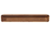 Wandregal Hängeregal Schweberegal Akazie Massiv-Holz gebeizt 160cm