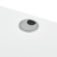 TV-Wandregal Los Angeles Weiss