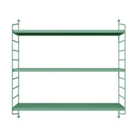 Modulares Wandregal Strängnäs Pastellgrün matt