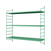 Modulares Wandregal Strängnäs Pastellgrün matt