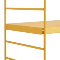 Modulares Wandregal Chicago Gelb Matt