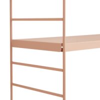 Modulares Wandregal Chicago Lachsfarben