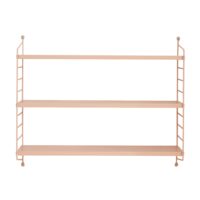 Modulares Wandregal Chicago Lachsfarben