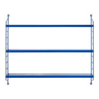 Modulares Wandregal Chicago Blau