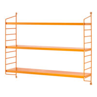 Modulares Wandregal Chicago Orange