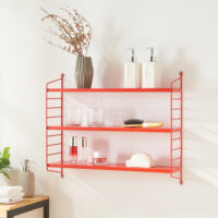Modulares Wandregal Chicago Rot