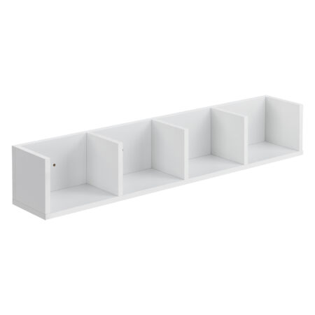 Wandregal Ekerö 95x17x16.5cm Weiss
