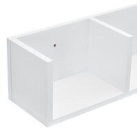 Wandregal Isua 75x17x17cm Weiss