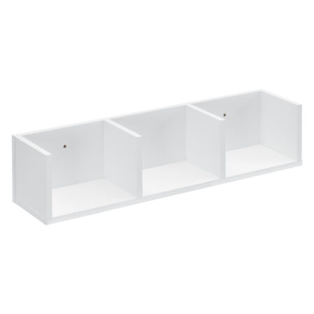 Wandregal Isua 75x17x17cm Weiss