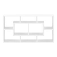 Wandregal Dallas Weiss 85x16x48cm