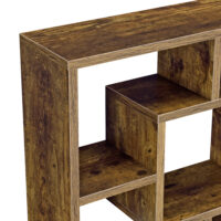 Wandregal Saputit 85x16x48cm Holz Dunkel