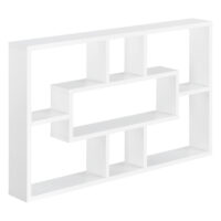 Wandregal Memphis Weiss 77x10x48cm