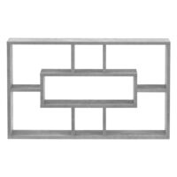 Wandregal Qinngua 77x10x48cm Betonoptik