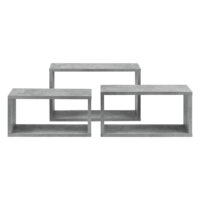 Wandregal Charleston 3er Set Betonoptik