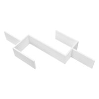 Schweberegal Flekkefjord 104x14.5x49.5cm mit 5 Ablageflächen