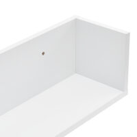 Wandregal Elverum 75x16.5x16.5cm 2er Set Weiss