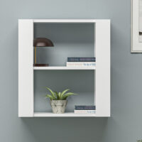 Wandregal Rakkestad 60x60x25.6cm Weiss