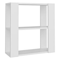 Wandregal Rakkestad 60x60x25.6cm Weiss