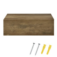 Wandregal Madison 2er Set Holzfarben 46x30x15cm
