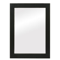 Wandspiegel JAM-L86 Badezimmer Badspiegel 72x52cm schwarz