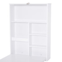 Wandtisch Wandklapptisch Schreibtisch mit Tafel 60x94.5x147cm
