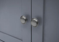 Waschbeckenunterschrank 60x60x30cm grau