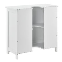 Waschbeckenunterschrank Weiss 60x60x30cm