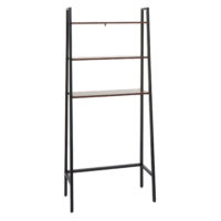 Waschmaschinen Regal Leiterregal Industrial 155x64x25cm braun