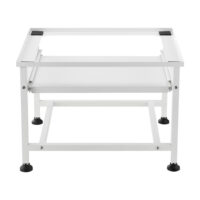 Waschmaschinen-Untergestell Florimont mit ausziehbarer Ablage Stahl