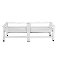 Waschmaschinen-Sockel 2-fach Bothel mit 2 ausziehbaren Ablagen 150kg