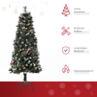 Weihnachtsbaum 1.5m 360 Äste Ø50x150cm