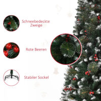 Weihnachtsbaum 1.5m 360 Äste Ø50x150cm