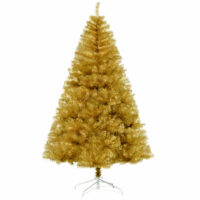 Weihnachtsbaum 180cm Gold künstlicher Christbaum