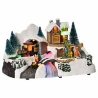 Weihnachtsdorf 30 cm x 19 cm x 19