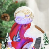 Weihnachtsdorf Weihnachtsdekoration mit LED und Musik Weihnachtsstadt