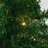 Weihnachtsgirlande mit Deko Lichterkette 5m 80 x LED