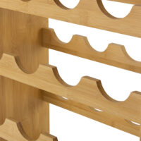Weinregal Fetlar 16 Flaschen Bambus 84.8x50x24cm