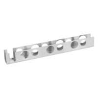 Weinregal Pfalz 55x5x7cm für 6 Flaschen Edelstahl