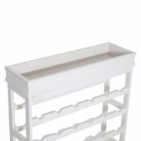 Weinregal Nostalgie für 24 Flaschen weiss