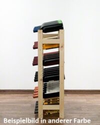 Weinregal für 30 Flaschen Braun geölt