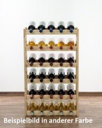 Weinregal für 30 Flaschen Erle geölt