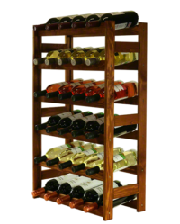 Weinregal für 30 Flaschen Erle geölt