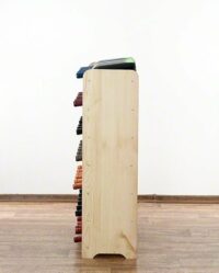 Weinregal für 42 Flaschen - Braun geölt