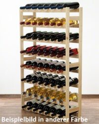 Weinregal für 56 Flaschen Erle geölt