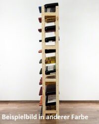 Weinregal für 77 Flaschen Braun geölt