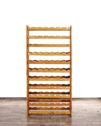 Weinregal für 77 Flaschen Erle geölt