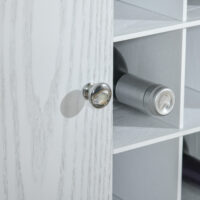 Weinschrank für 18 Flaschen Weinregal Buffet 140L x 36B x 91.5Hcm