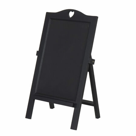 Werbetafel Dekotafel ~ schwarz lackiert